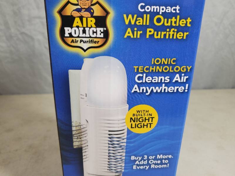 lot 122 image: New Air Police Air Purifier