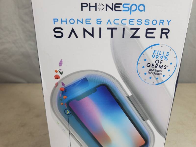 lot 133 image: New Phone Spa Phone and Accessory Sanitizer