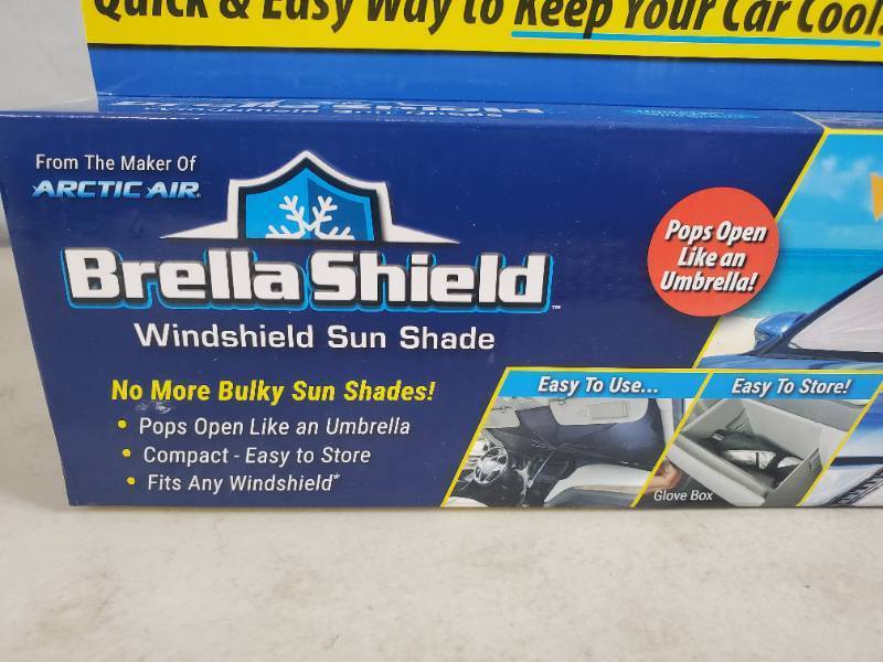 lot 152 image: New Brella Shield Windshield Sun Shade