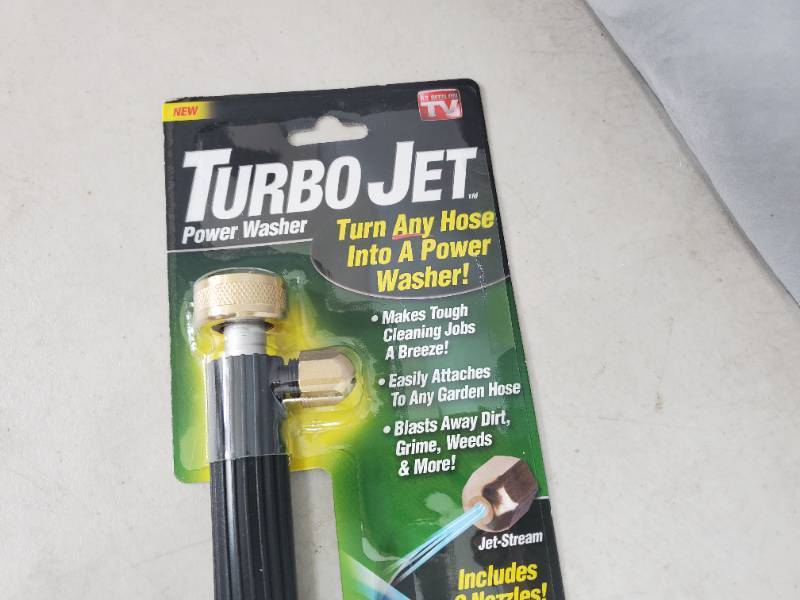 lot 197 image: New Turbo Jet Power Washer