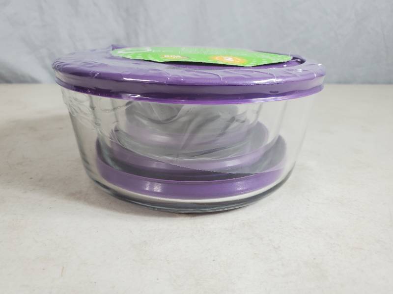 lot 224 image: New Kitchen Classics 8 Piece Glass Food Storage Set