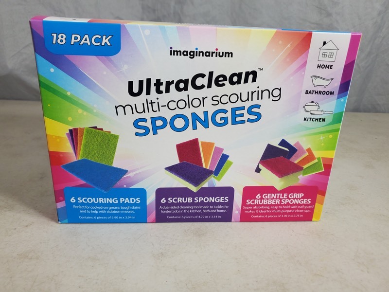 lot 87 image: New 18 Pack of Sponges