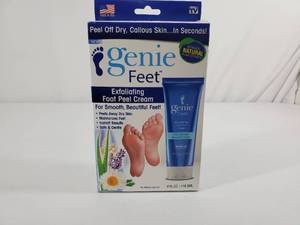 lot 15 image: New Genie Feet Exfoliating Foot Peel Cream