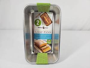 lot 19 image: New 2 Piece Set of Nordic Ware Loaf Pans