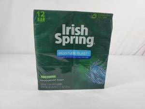 lot 20 image: New 12 Pack of Irish Spring Bar Soap