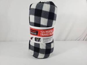 lot 26 image: New 12v Heated Travel Blanket