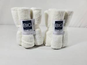 lot 35 image: 2 New Sets of 6 The Big One Washcloths