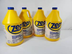 lot 42 image: 4 New Gallons of Zep All Purpose Bathroom Disenfectant