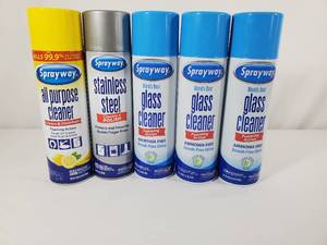 lot 58 image: 5 New Sprayway Cleaners