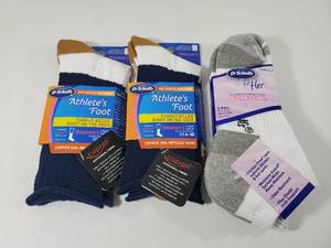 lot 61 image: 5 New Pair of Womens Dr Scholls Socks