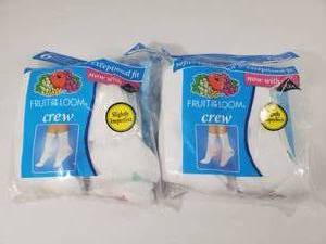 lot 78 image: 12 New Pair of Womens Fruit of the Loom Socks