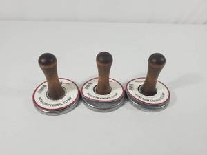 lot 79 image: 3 New Nordic Ware Heirloom Cookie Stamps