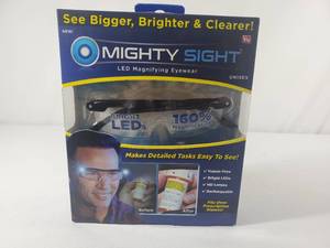 lot 106 image: New Mighty Sight LED Magnifying Glasses