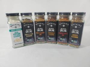 lot 123 image: 6 New Watkins Seasonings