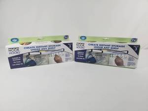 lot 137 image: 2 New Sets of Nook Hooks