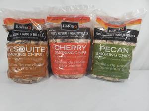 lot 162 image: 3 New Assorted Bags of Smoking Chips