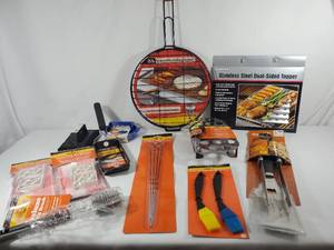 lot 185 image: New BBQ Grilling Items