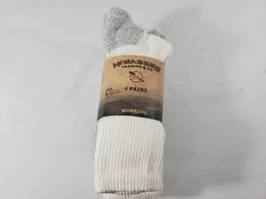 lot 218 image: New 4 Pack of Hiwassee Trading Co Working Socks