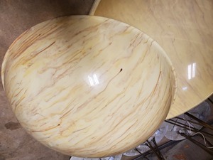 lot 1C image: 4 Large Historic Downtown Minneapolis Light Fixtures