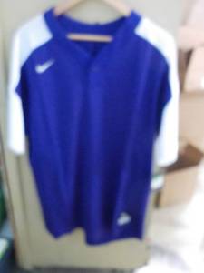 lot 1 image: 7 Nike Dri Fit Purple with White Sh...