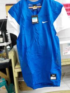 lot 11 image: 7 Nike Royal Blue with White Sleeve...