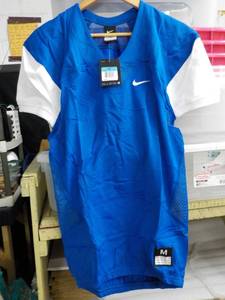 lot 13 image: 7 Nike Royal Blue with White Sleeve...