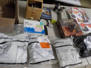 lot 162 image: Large Box of Overstocks and Returns...
