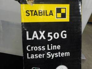 lot 167 image: Stabila LAX50G Cross Line Laser Sys...