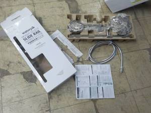 lot 168 image: Waterpik Slide Rail Shower System- ...