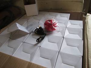 lot 65 image: Case of 100 Round Speakers...