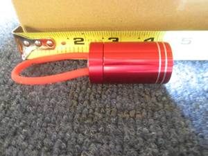 lot 67 image: Case of 50 4 Red LED Flashlights...