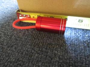 lot 68 image: Case of 50 4 Red LED Flashlights...