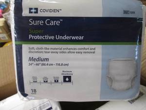 lot 74 image: 4 Pkgs Covider Sure Care Protective...