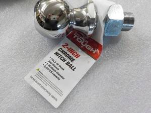 lot 201 image: Hyper Tough 2 Chrome Hitch Ball 60...