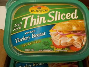 lot 238 image: Case of 6 - 7 oz Tubs Eckrick Froze...