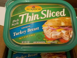 lot 239 image: Case of 6 - 7 oz Tubs Eckrick Froze...