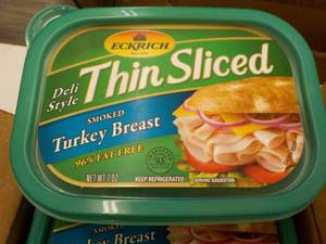 lot 241 image: Case of 6 - 7 oz Tubs Eckrick Froze...