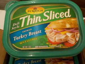 lot 243 image: Case of 6 - 7 oz Tubs Eckrick Froze...