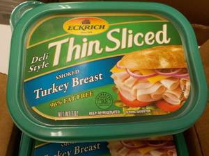 lot 244 image: Case of 6 - 7 oz Tubs Eckrick Froze...
