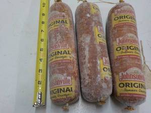 lot 274 image: 3 Tubes Frozen Johnsonville Origina...