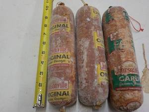 lot 275 image: 2 Tubes Frozen Johnsonville Origina...