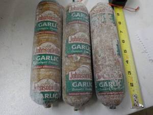 lot 276 image: 3 Tubes Frozen Johnsonville  Garlic...