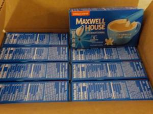 lot 278 image: Case of 8 Boxes Maxwell House Frenc...