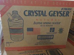 lot 297 image: 2 Cases 6 Gallons each Crystal Ceys...