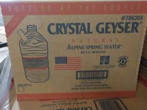 lot 299 image: 2 Cases 6 Gallons each Crystal Ceys...