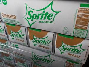 lot 326 image: 4 - 12 pack Sprite Ginger Zero Suga...