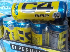 lot 328 image: 12 Pack C4 Energy Drink Zero Sugar...