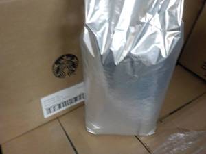 lot 340 image: 5 lb. Bag Starbucks Verona Whole Co...