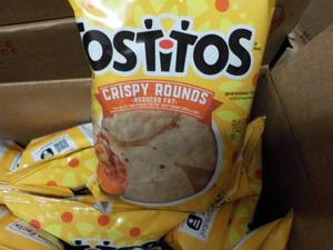 lot 356 image: Case of Tostitos Crispy Rounds...