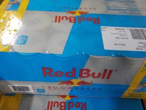 lot 362 image: Case of 24 Red Bull Sugar Free...